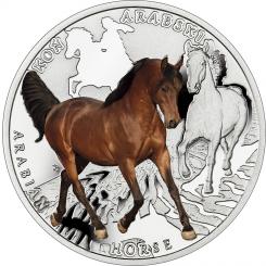 1$ 2015 Niue Island - Man's Best Friend - Pferde - Arabisches Pferd 