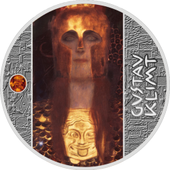 1$ 2019 Niue Island - Gustav Klimt - Pallas Athene - Bernstein 