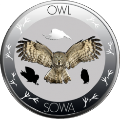 1$ 2015 Niue Island - Symbole der Natur - Eule 