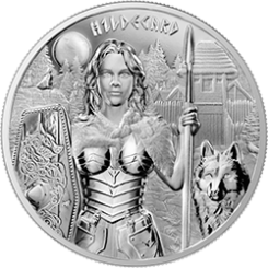 5 Mark 2022 Germania - Valkyries - Hildegard 1oz 
