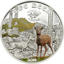 2$ 2014 Cook Islands - World of Hunting - Roe Deer 