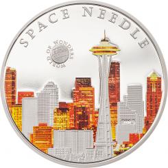 5 $ 2015 Palau - Wunder der Welt - Space Needle 