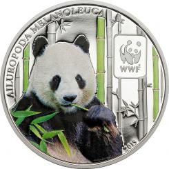 100 Francs 2015 Central African Republic - WWF - World Wildlife Fund - Giant Panda 