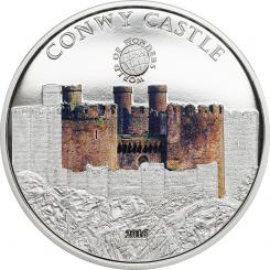 5 $ 2016 Palau - Wunder der Welt - Conwy Castle 
