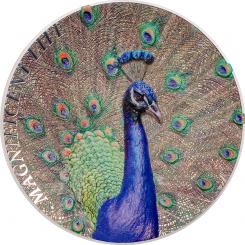 5 $ 2015 Cook Islands - Magnificent Leben - Pfau 