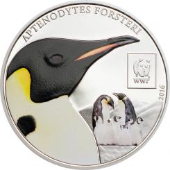 100 Schillings 2016 Tanzania - WWF - World Wildlife Fund - Emperor Penguin 