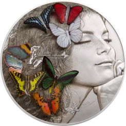 20 $ 2018 Palau - Exotic Butterflies Dream Edition 