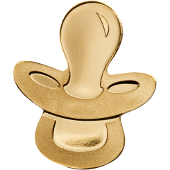 5 $ 2019 Cook Islands - Goldener Schnuller 