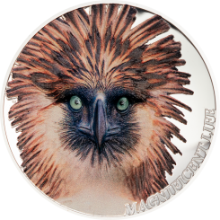 5$ 2019 Cook Islands - Magnificent Life -Philippine Eagle 
