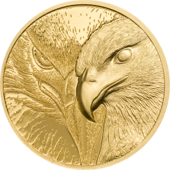 25000 Togrog 2020 Mongolia - Majestic Eagle – Adler Gold 1 Oz 