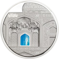 20$ 2020 Palau - Tiffany Art - Isfahan 3oz 