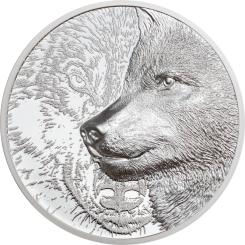 500 Togrog 2021 Mongolia - Mystic Wolf 1oz 