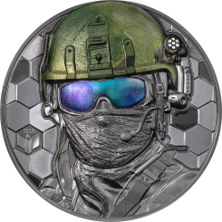 20$ 2022 Cook Islands - Special Forces – Real Heroes 