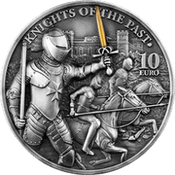 10 Euro 2021 Malta - Knights of the Past 2oz 