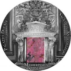 10$ 2016 Fiji - Masterpieces in Stone - PALAZZO DUCALE Doge Palacee 3 oZ 