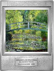 250 Euro 2022 France - Masterpieces of Museum - Claude Monet - Water Lily Pond, Harmony in Green 