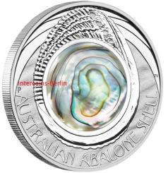 1$ 2014 Australien - Australien Abalone Muschel Münze 