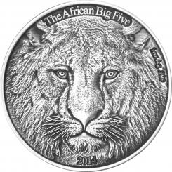 1000 Francs Burkina Faso - The Lion - The African Big Five 