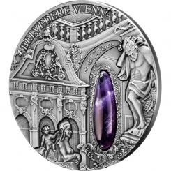 2$ 2015 Niue Island - Winter Palace II - Belvedere Vienna 