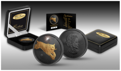5$ 2017 Kanada - Golden Enigma - Lynx - Ruthenium 