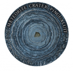 2$ 2018 Niue Island - Meteorite Crater - Pingualuit 