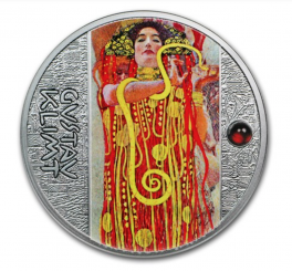 1$ 2018 Niue - Goldene Fünf - Gustav Klimt - Medizin 