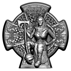 5 Pounds 2020 Isle of Man - Boudica Warrior Queen - Kriegerkönigin 