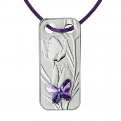 1$ 2017 Niue Island - Jewelry Collection - Butterfly Pendant 