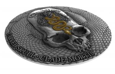 1000 Francs 2018 Cameroon - Carved Skull III - Clade Mortis 