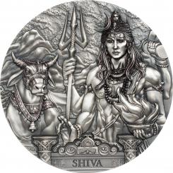 20$ 2020 Cook Islands - Gods of the World - Shiva 