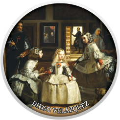 500 Francs 2017 Cameroon - Pride of European Painting - Diego Velazquez - The Ladies - in Waiting 