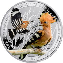 1$ 2014 Niue Island - The Fascinating World of Birds - Hoopoe 