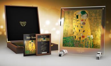 15 x 5$ 2015 Niue Island - Giants of Art - Gustav Klimt - Der Kuss 
