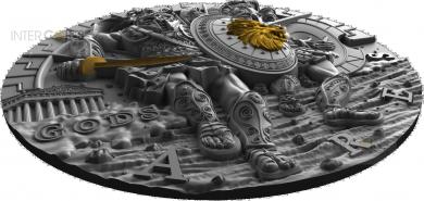 2$ 2017 Niue Island - Götter Serie - Ares 