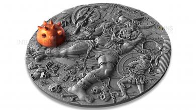 10$ 2017 Niue Island - Ancient Myths - Minotaur 