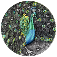 7 $ 2022 Niue Island - Amazing Animals - Peacock 