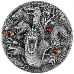 2$ 2022 Niue - Dragons - Greek Dragon - Ladon 
