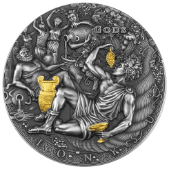 2$ 2022 Niue Island - Götter Serie - Dionysus 