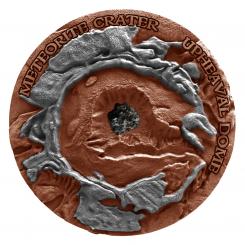 2$ 2019 Niue Island - Meteorite Crater - Upheaval 