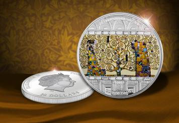 20$ 2018 Cook Islands - MASTERPIECES of Art - Lebensbaum 