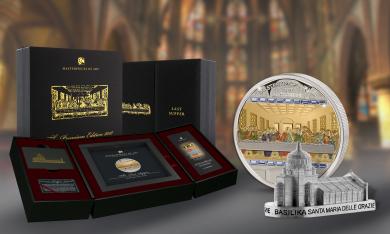 20$ 2018 Cook Islands - MASTERPIECES of Art Premium Edition - Last Supper 