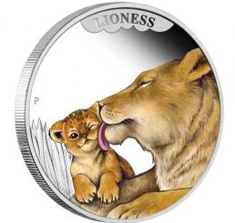 50 cents 2014 Australien - Die Liebe der Mutter - Löwen 