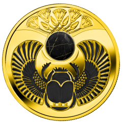 1$ 2019 Niue Island - Onyx Scarabäus Käfer 