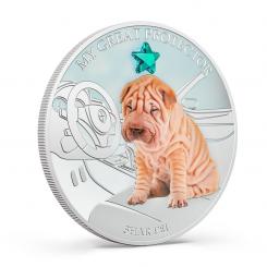2 $ 2013 Fiji - Cats & Dogs - My Great Protector  - Shar Pei 