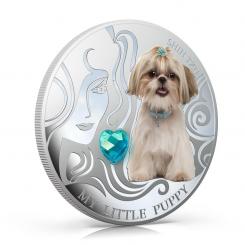2 $ 2013 Fiji - Cats & Dogs - My Little Puppy - Shih Tzu 