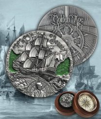 2000 Francs 2020 Cameroon - Golden Age of Sail - HMS Bounty 