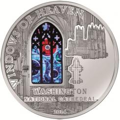 10$ 2014 Cook Islands - Fenster des Himmels mit Mondgestein - Washington National Cathedral 