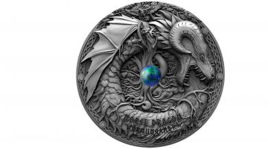 2$ 2019 Niue - Dragons - Nordischer Drache 