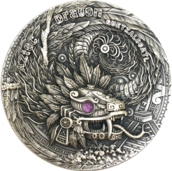 2$ 2020 Niue - Drache - Aztec Dragon 