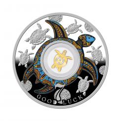 500 Francs 2017 Kamerun - Glückliche Sieben - Schildkröte 